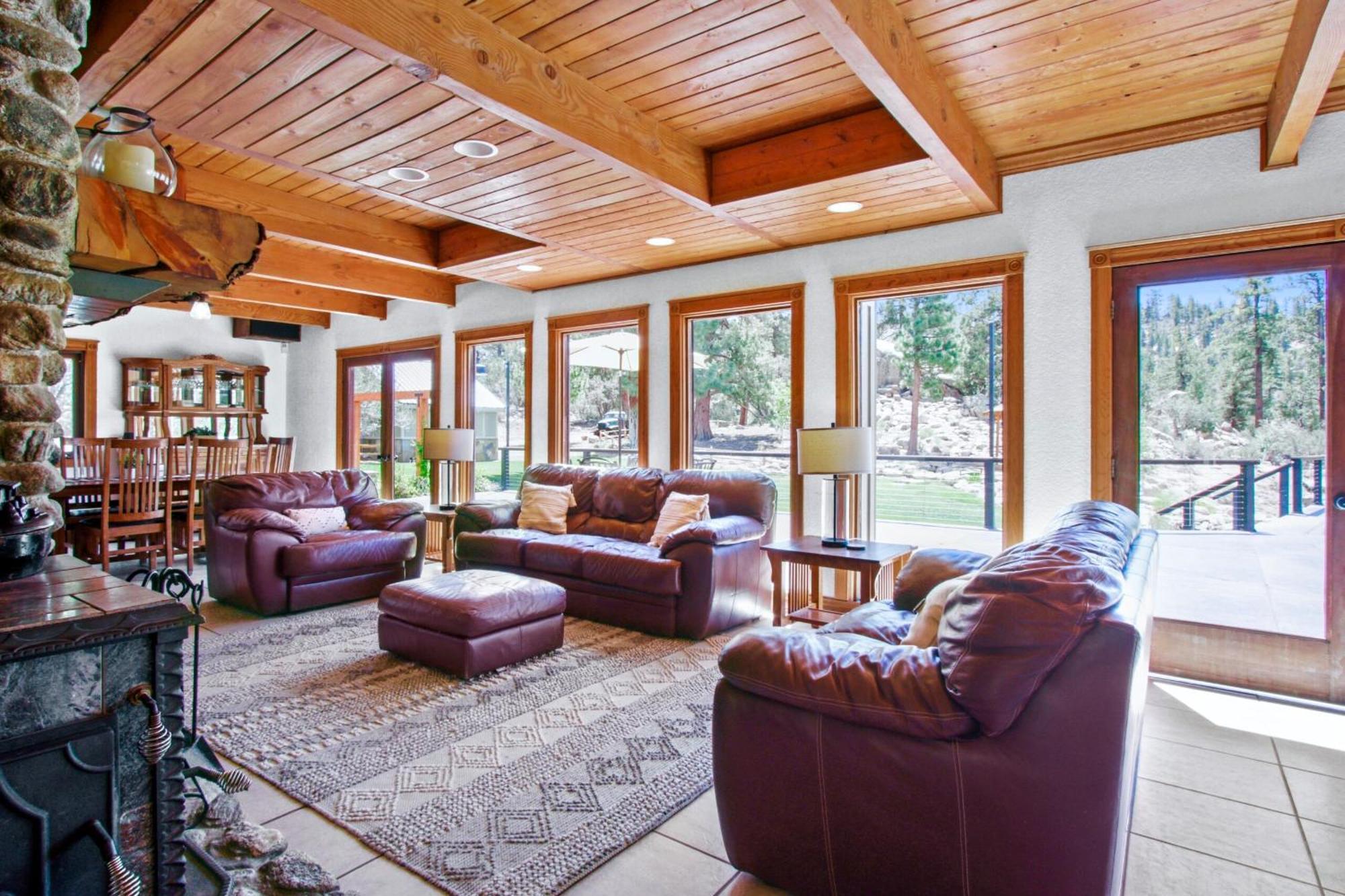 Cienaga Creek Ranch Villa Big Bear Lake Oda fotoğraf